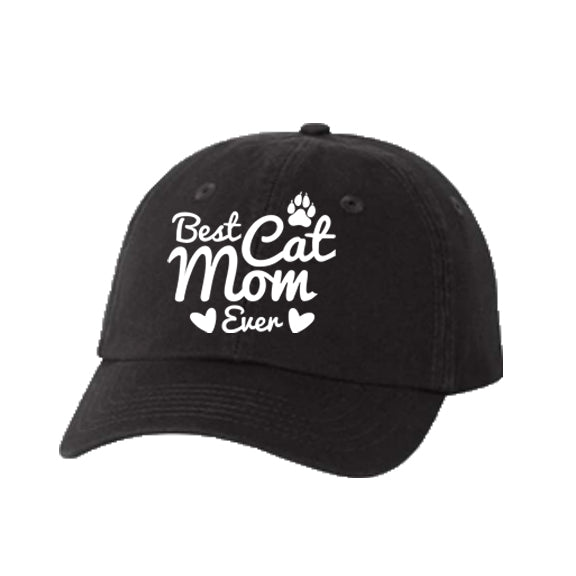 Best Cat Mom Ever Baseball Hat