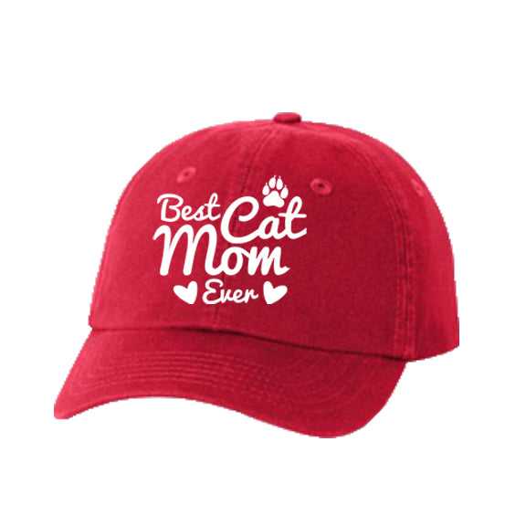 Best Cat Mom Ever Baseball Hat