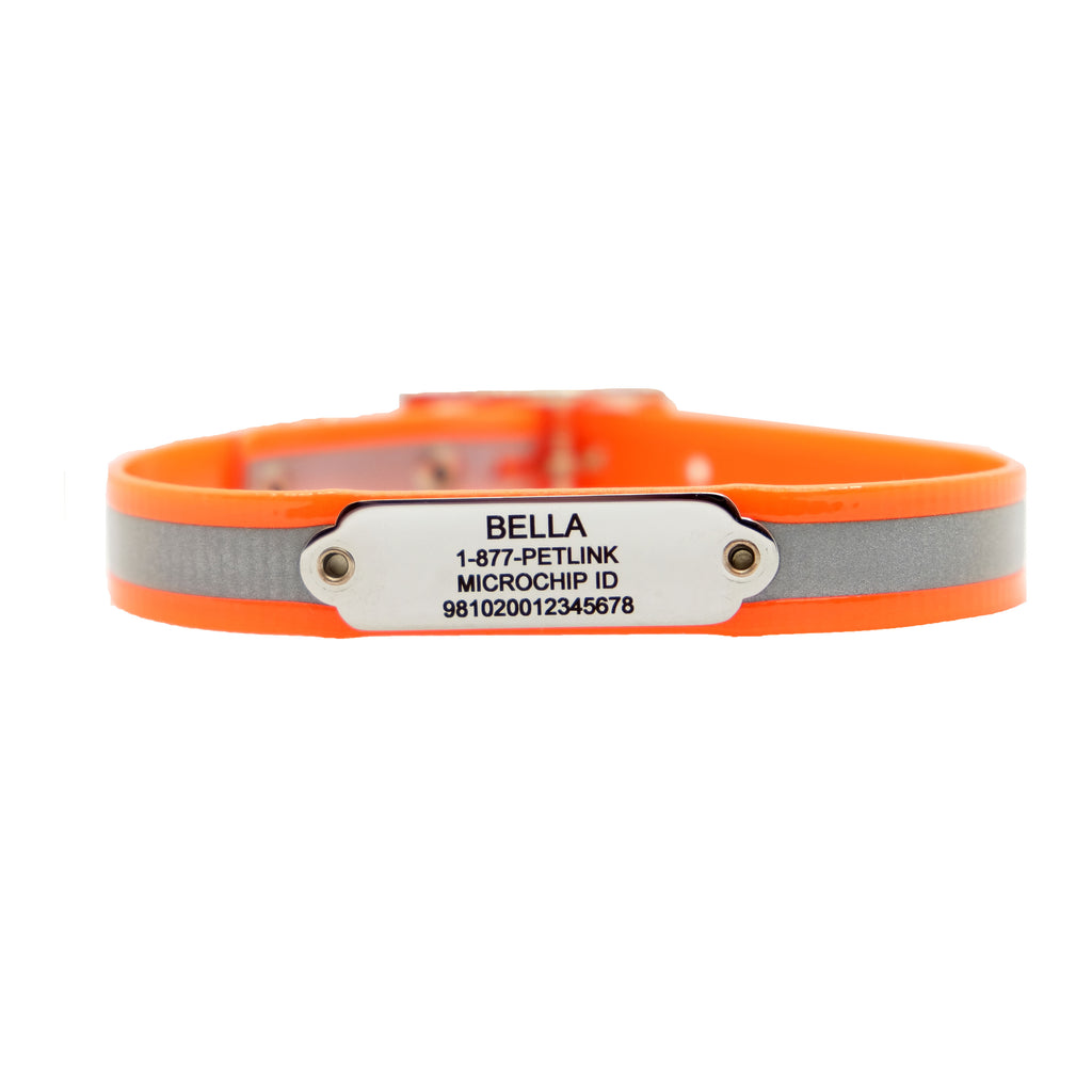 Personalized Reflective Waterproof Dog Collars