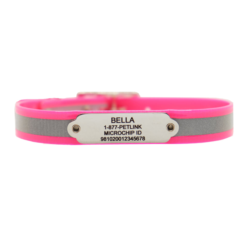 Personalized Reflective Waterproof Dog Collars