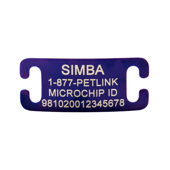 Personalized Slide-On Collar Tags for Cats