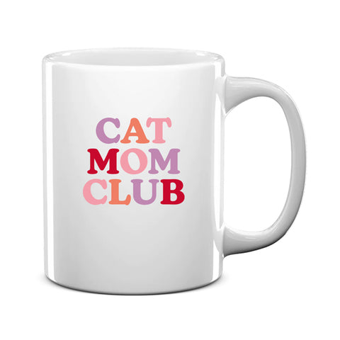 Cat Mom Club Mug