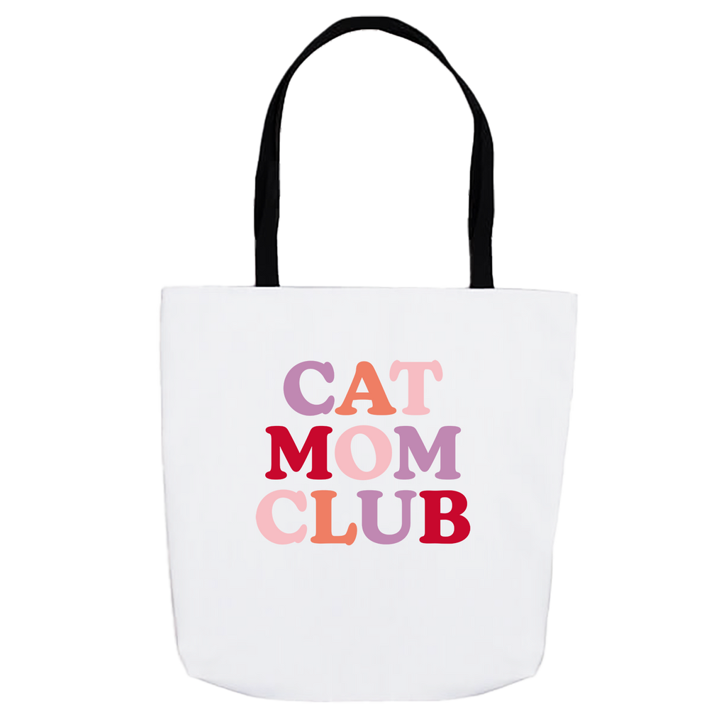 Cat Mom Club Tote Bag