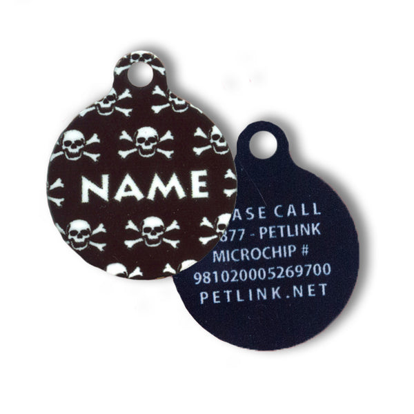 Designer HD Collar Tags (20 designs available)