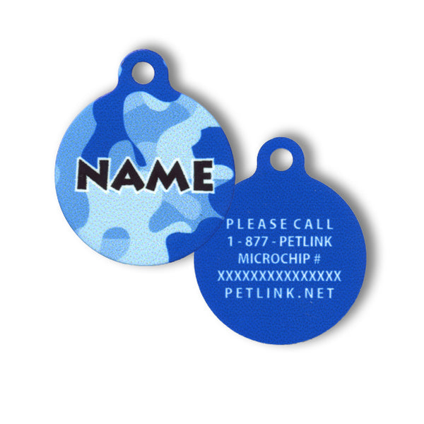 Designer HD Collar Tags (20 designs available)