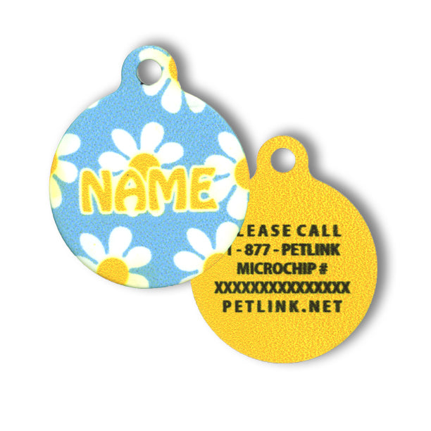 Designer HD Collar Tags (20 designs available)