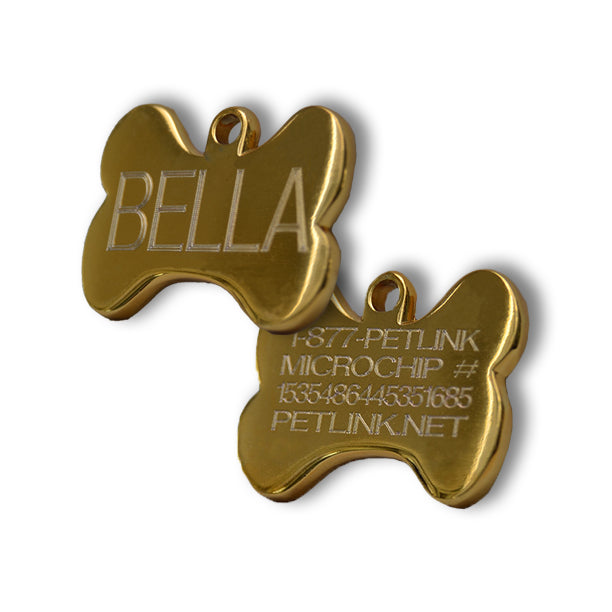Personalized Nickel Alloy Tags (2 colors & 3 shapes available)