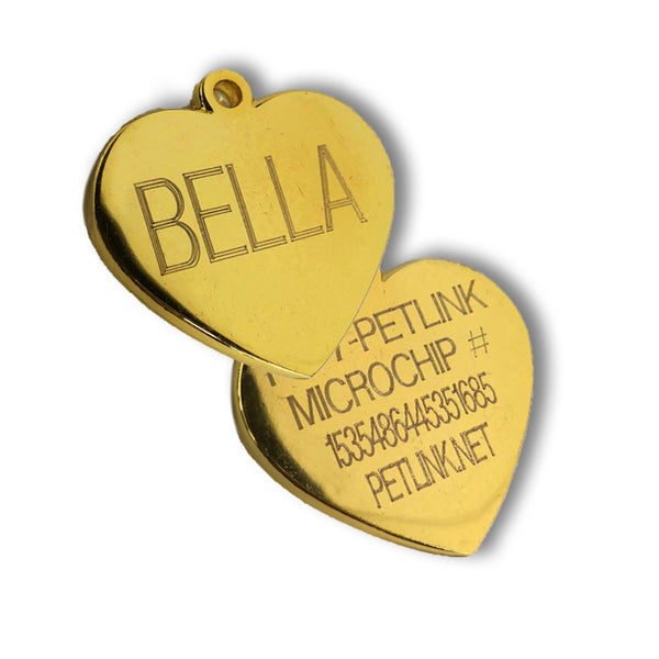 Personalized Nickel Alloy Tags (2 colors & 3 shapes available)