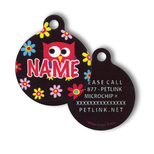 Designer HD Collar Tags (20 designs available)