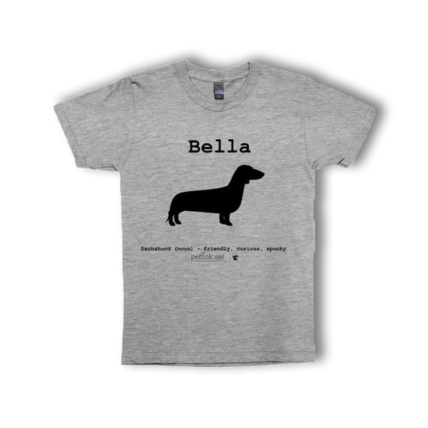 Personalized Breed Definition T-Shirts (breeds A-M)