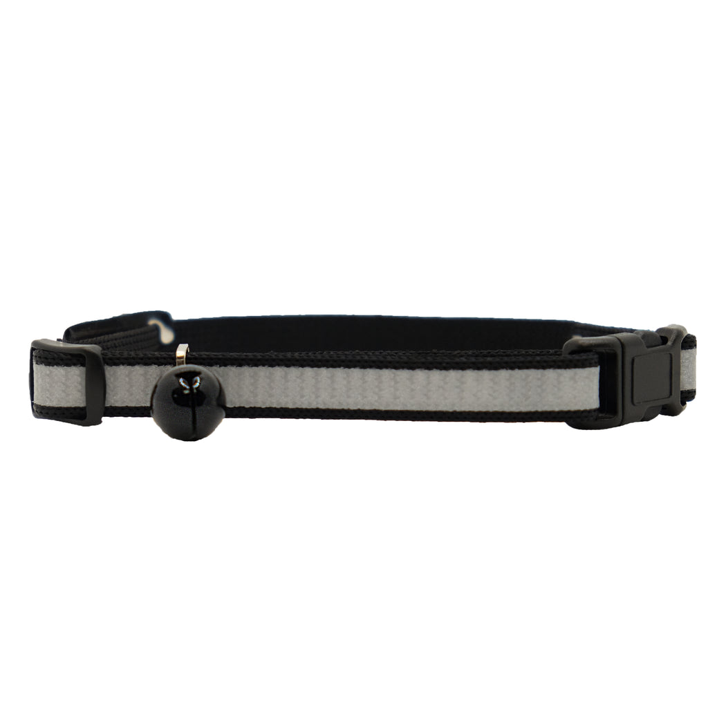 Personalized Break-Away Reflective Cat Collars with Slider Tag