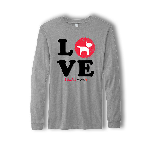 Personalized LOVE Long-Sleeve T-Shirt (3 designs & 2 colors available)