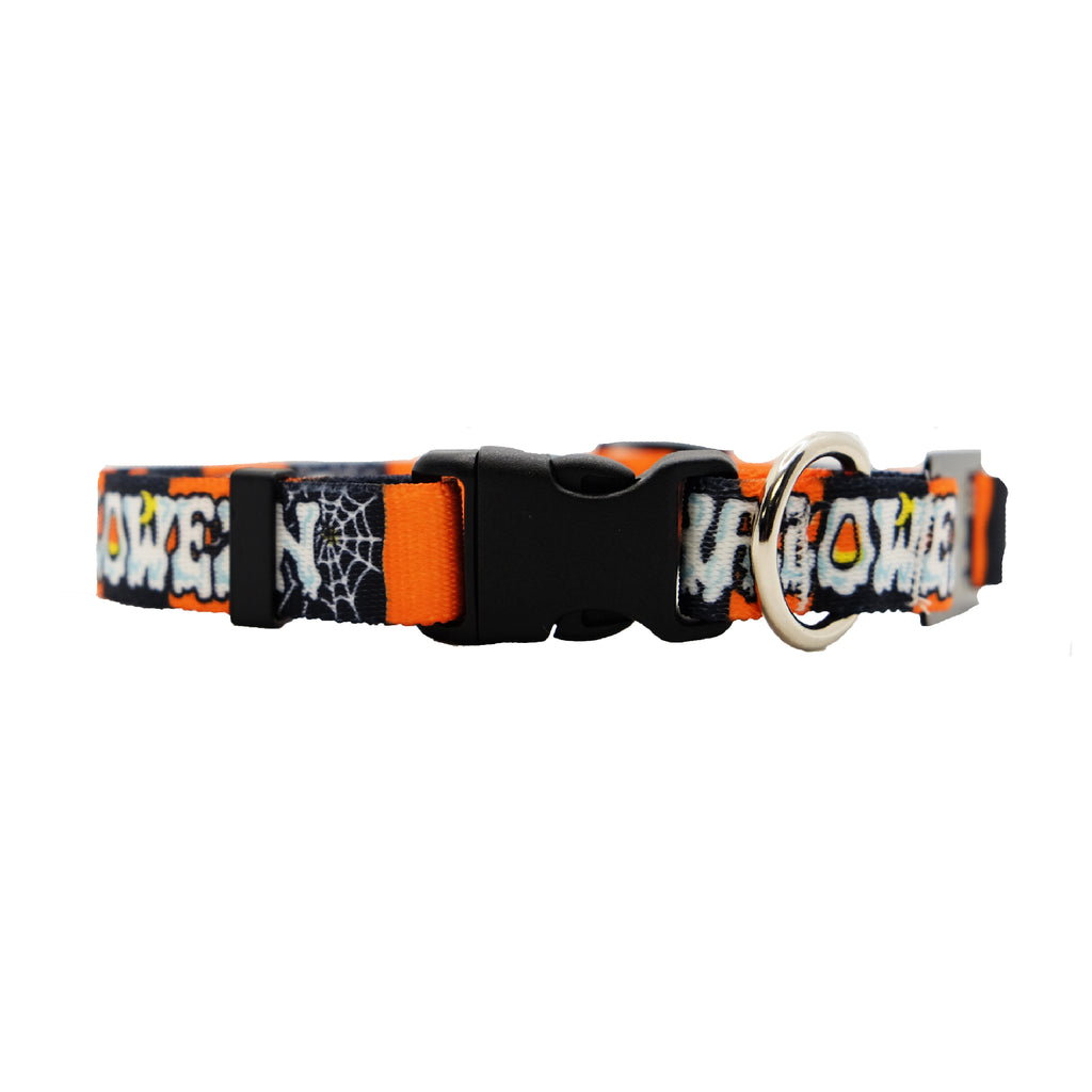 Halloween Dog Collars with Slider Tag