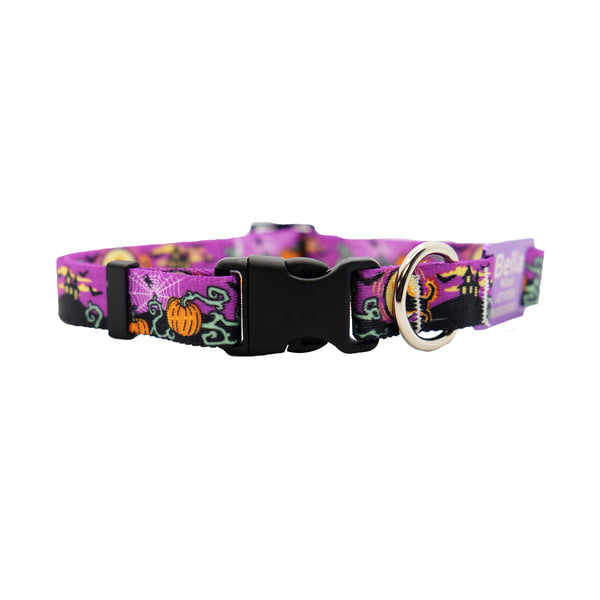 Halloween Dog Collars with Slider Tag