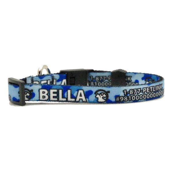 Personalized Patterned Break-Away Cat Collars (10 designs available)