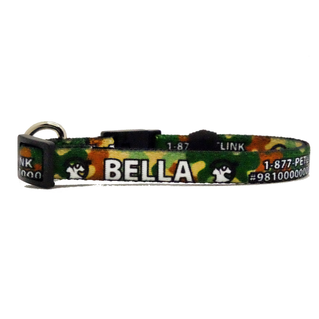 Personalized Patterned Break-Away Cat Collars (10 designs available)
