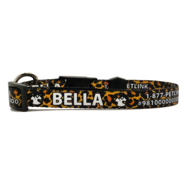 Personalized Patterned Break-Away Cat Collars (10 designs available)