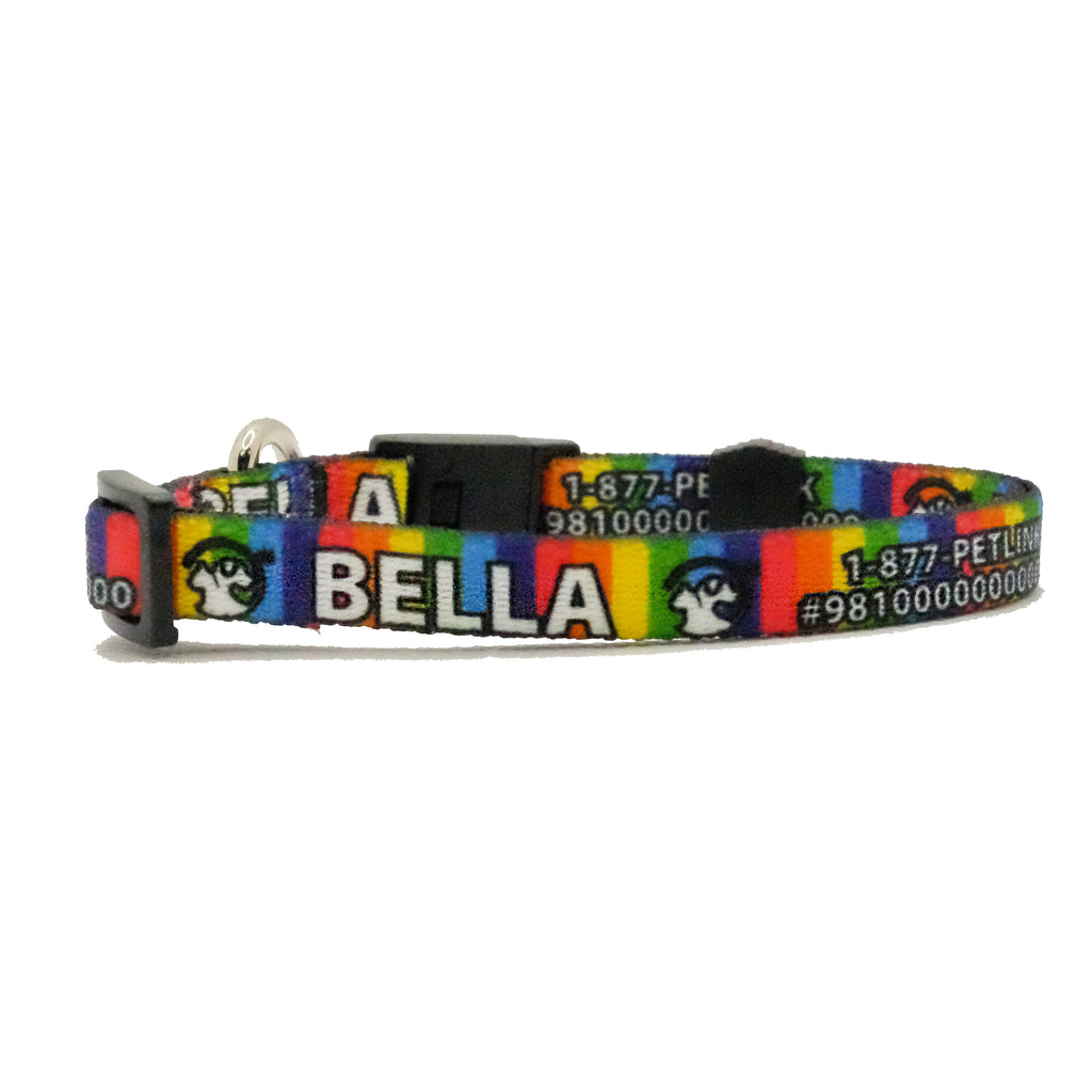 Personalized Patterned Break-Away Cat Collars (10 designs available)