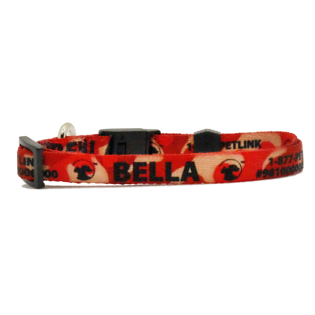 Personalized Patterned Break-Away Cat Collars (10 designs available)
