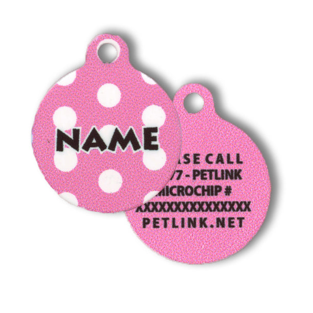 Designer HD Collar Tags (20 designs available)