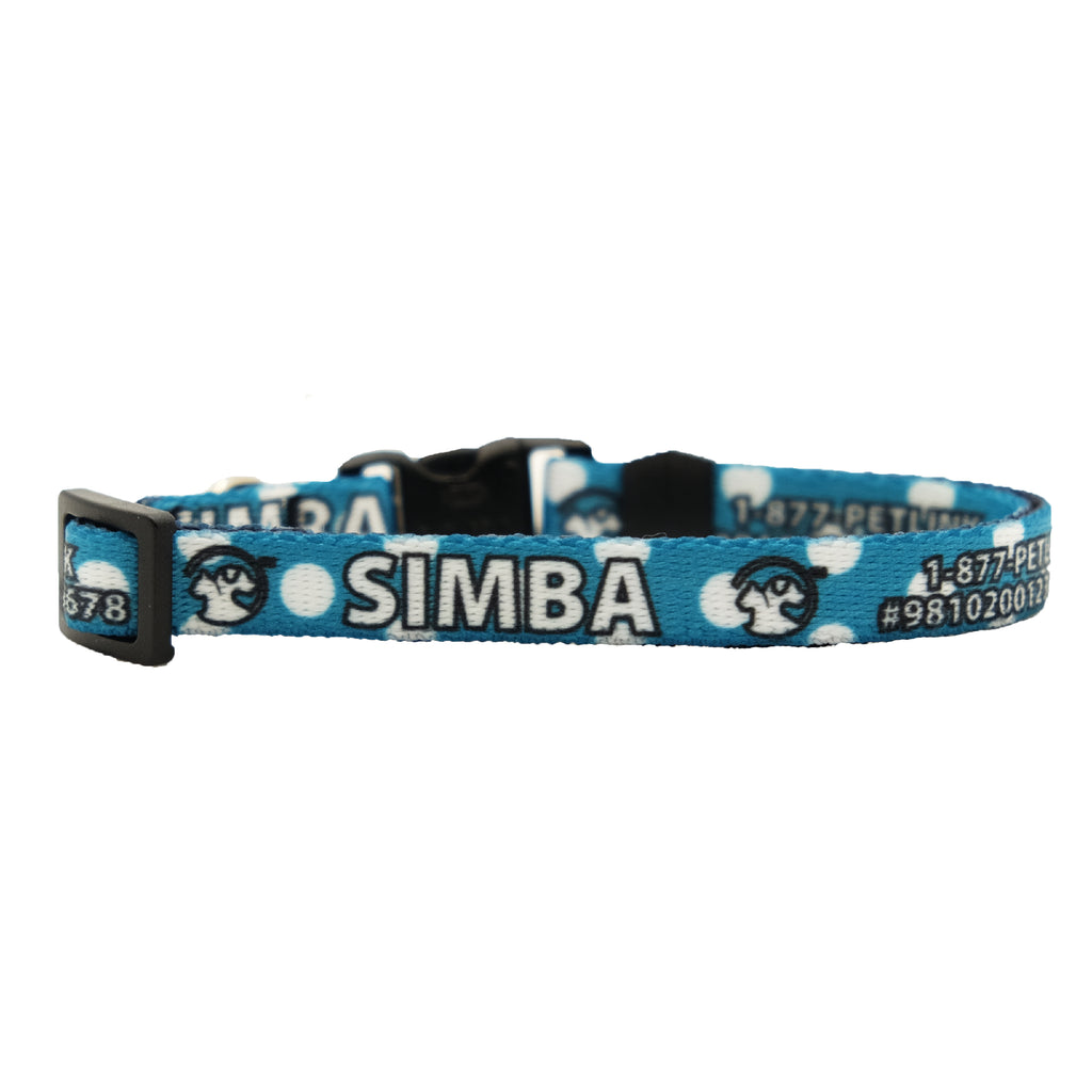 Personalized Patterned Break-Away Cat Collars (10 designs available)