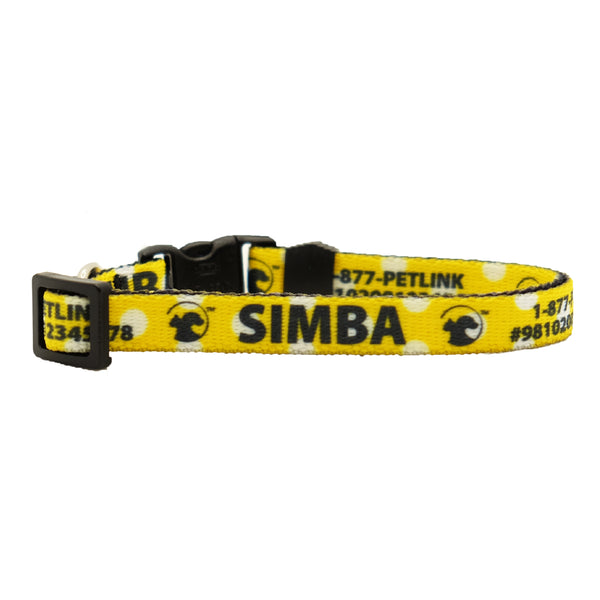 Personalized Patterned Break-Away Cat Collars (10 designs available)