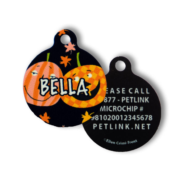 Halloween Collar Tags