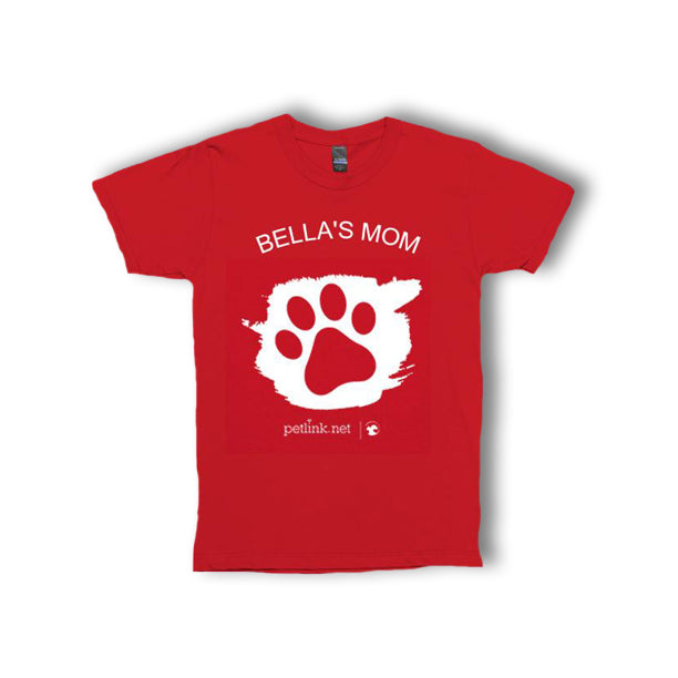 Personalized Unisex Paw T-Shirt (6 colors available)