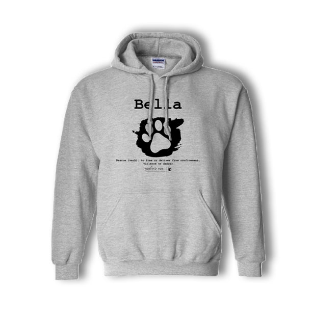 Personalized Rescue Definition Hoodie