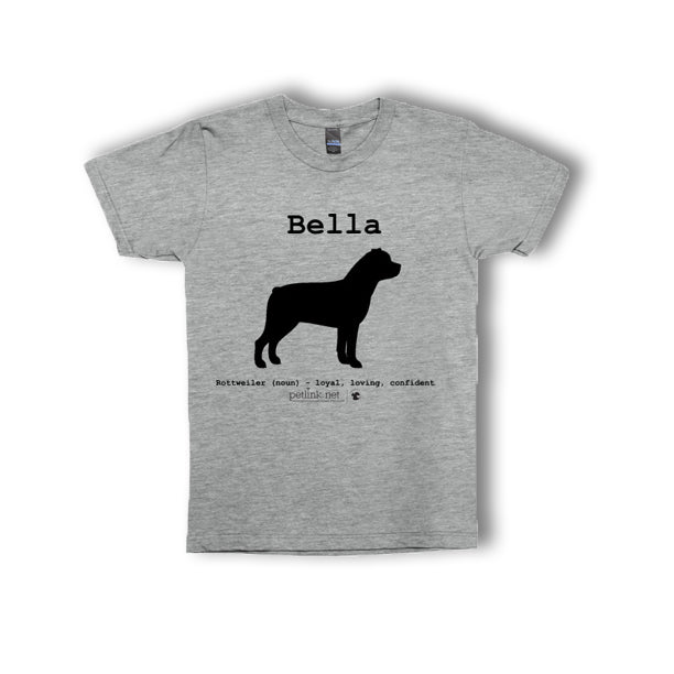 Personalized Breed Definition T-Shirt (breeds N-Z)