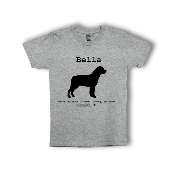 Personalized Breed Definition T-Shirt (breeds N-Z)
