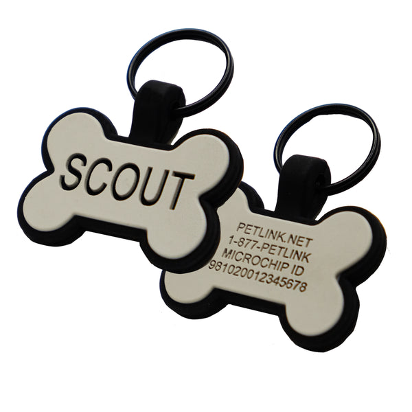 Personalized Silicone Collar Tags