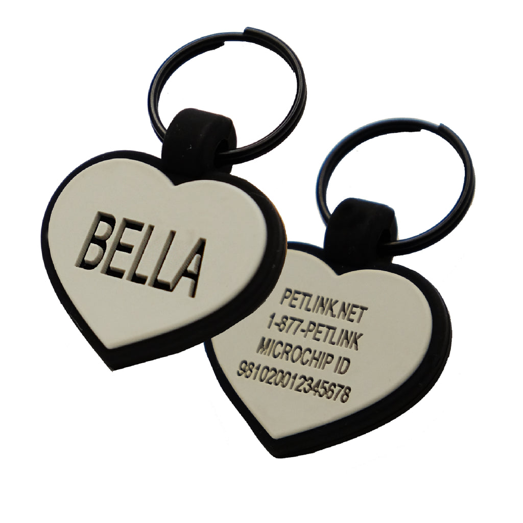 Personalized Silicone Collar Tags