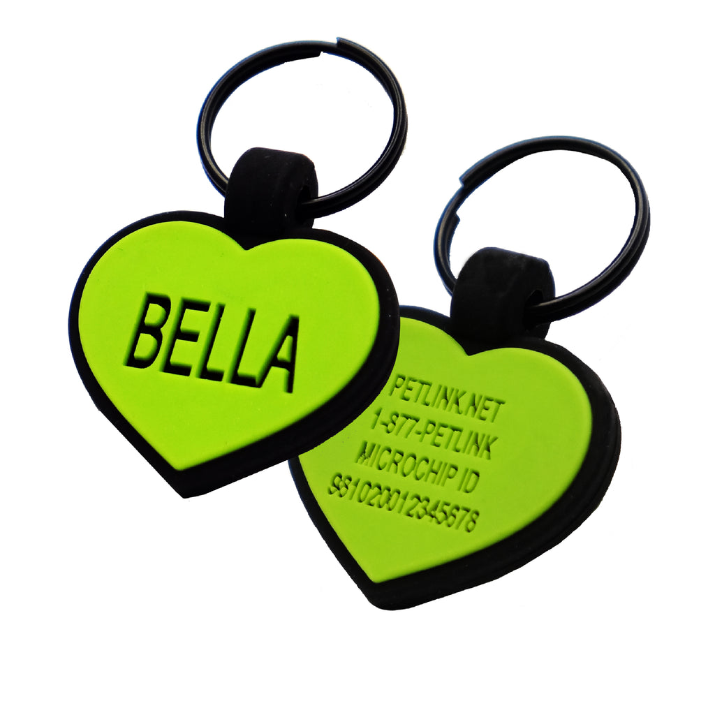 Personalized Silicone Collar Tags