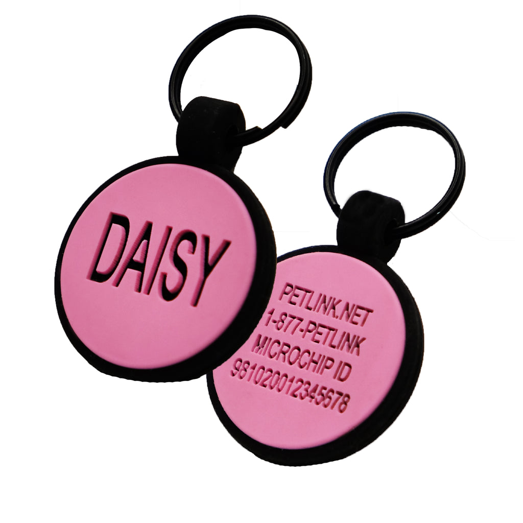 Personalized Silicone Collar Tags
