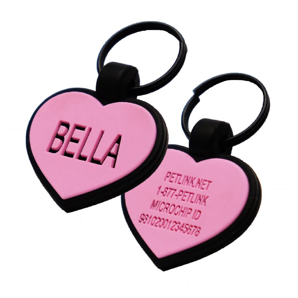 Personalized Silicone Collar Tags