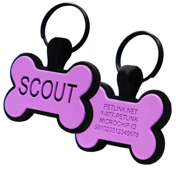 Personalized Silicone Collar Tags