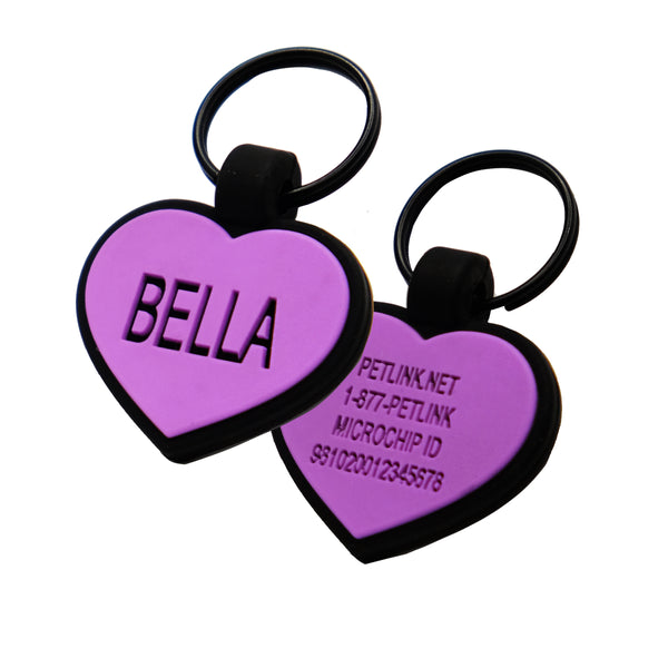 Personalized Silicone Collar Tags