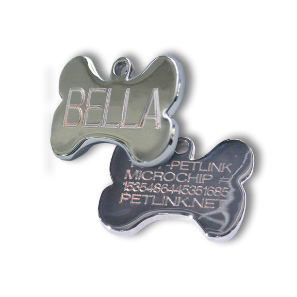 Personalized Nickel Alloy Tags (2 colors & 3 shapes available)