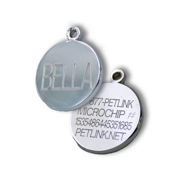 Personalized Nickel Alloy Tags (2 colors & 3 shapes available)