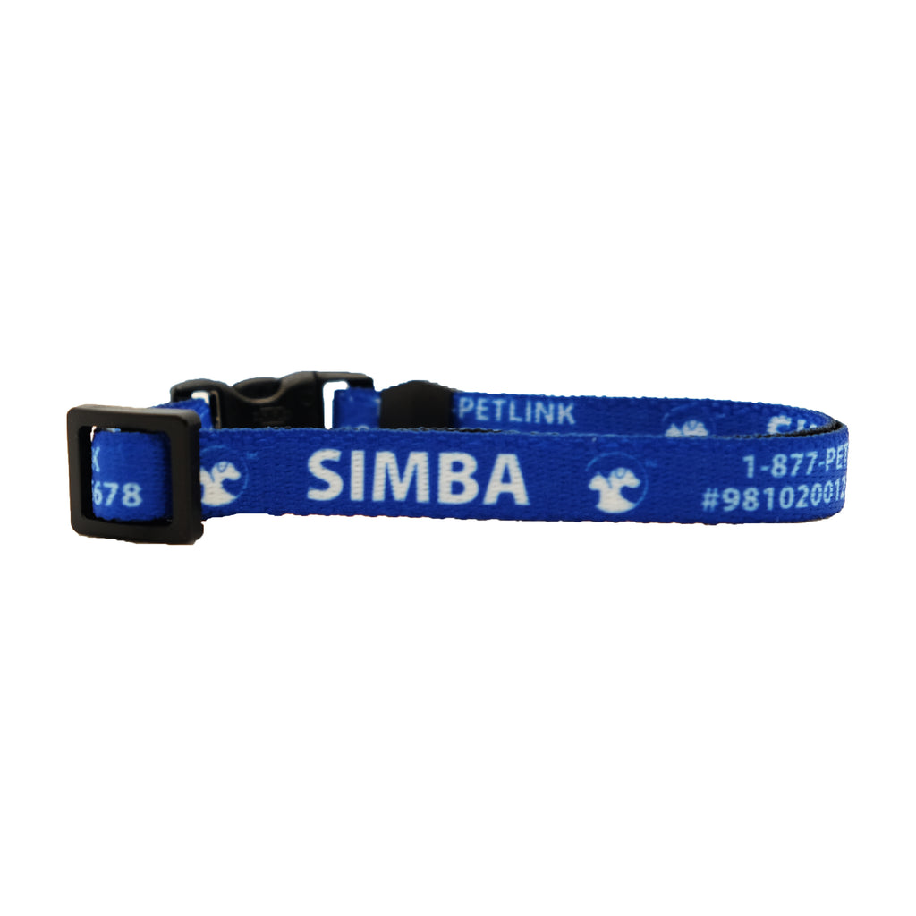 Personalized Solid Break-Away Cat Collars