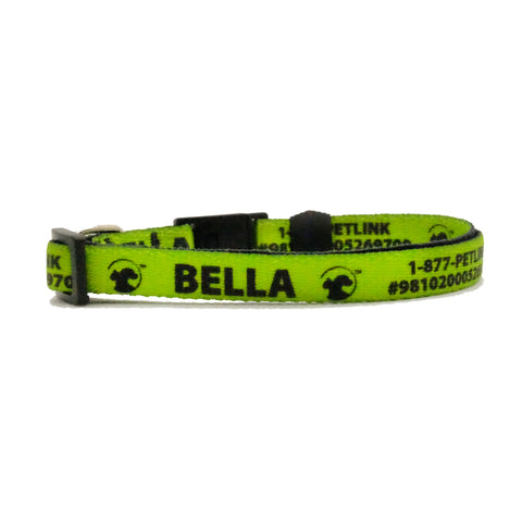 Personalized Solid Break-Away Cat Collars