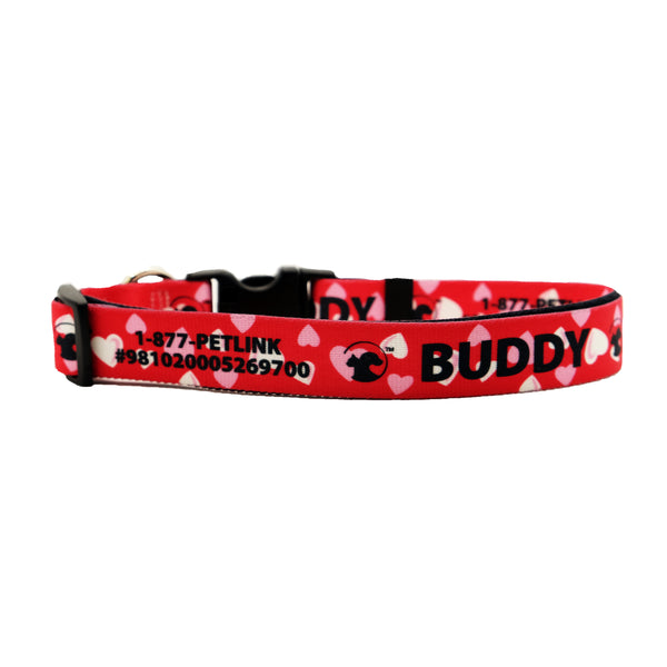 Valentine's Day Dog Collars (4 designs available)