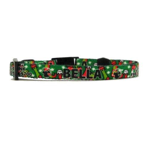 Winter Holiday Break-Away Cat Collars (3 NEW styles available)