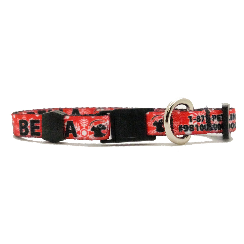 Winter Holiday Break-Away Cat Collars (3 NEW styles available)