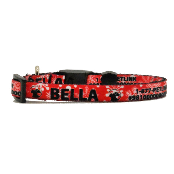 Winter Holiday Break-Away Cat Collars (3 NEW styles available)