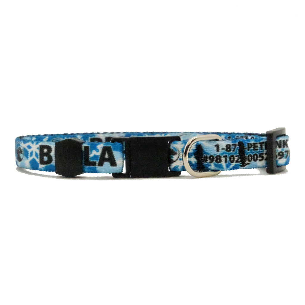 Winter Holiday Break-Away Cat Collars (3 NEW styles available)
