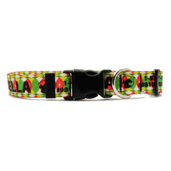 Winter Holiday Dog Collar (4 NEW designs available)