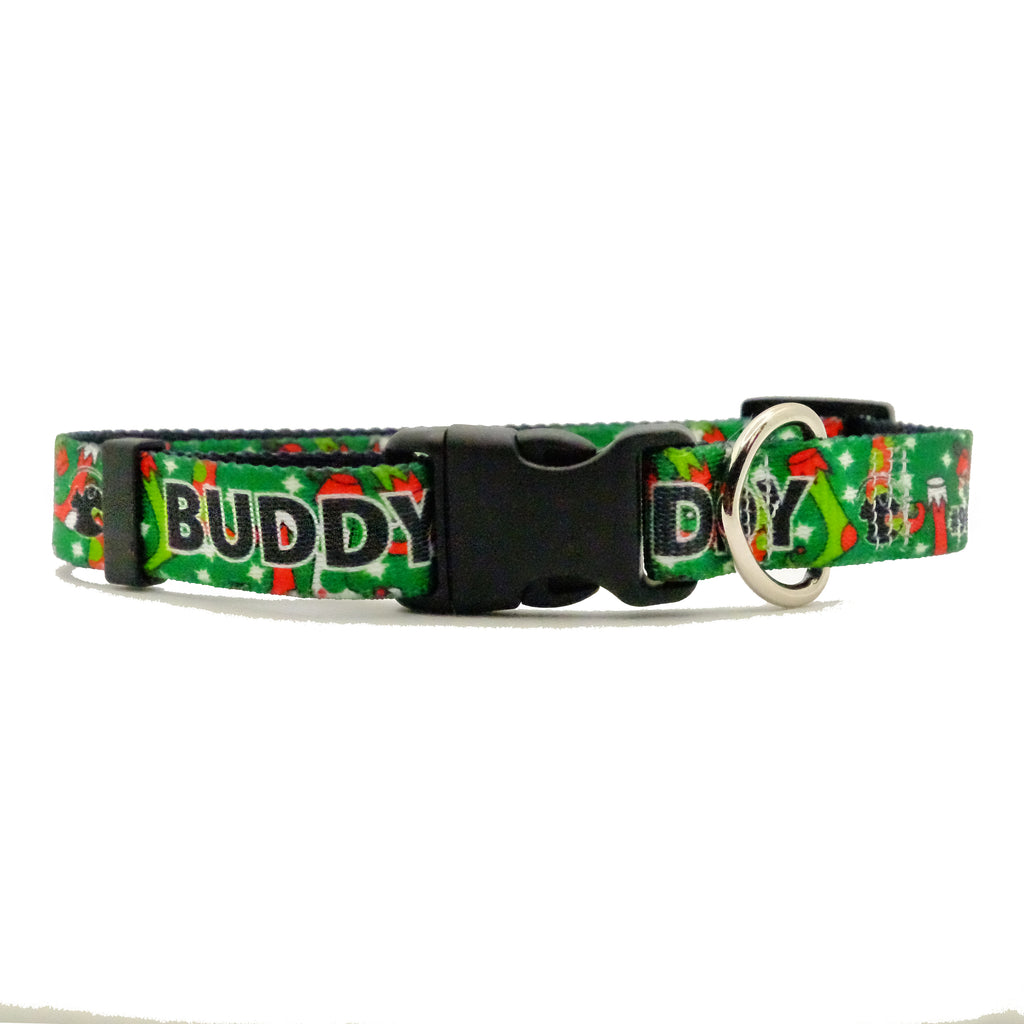 Winter Holiday Dog Collar (4 NEW designs available)