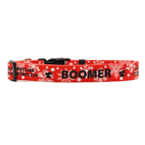 Winter Holiday Dog Collar (4 NEW designs available)